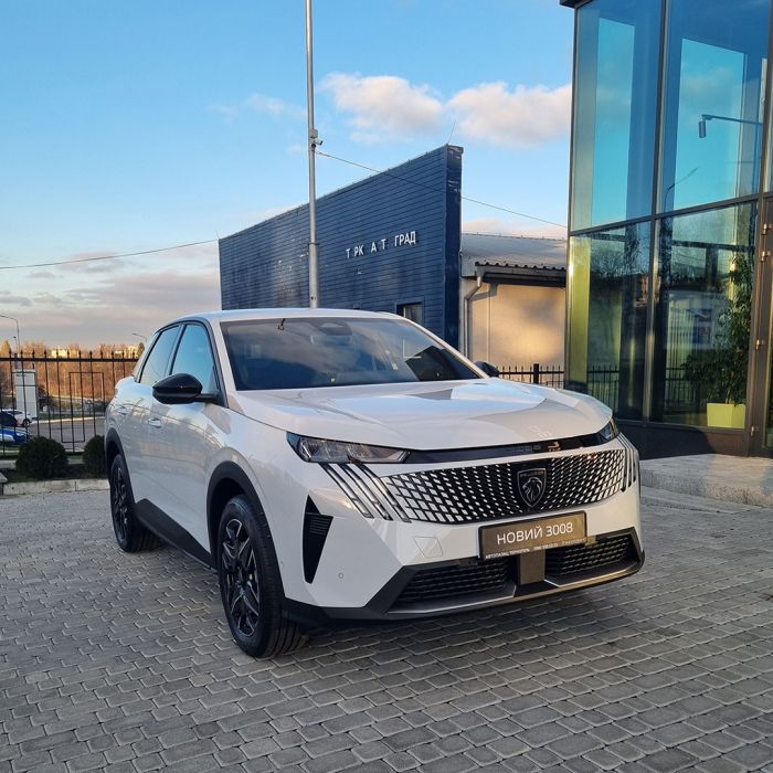 Peugeot 3008 1.2 Hybrid АКПП-6 Allure Blanc Nacre 2025